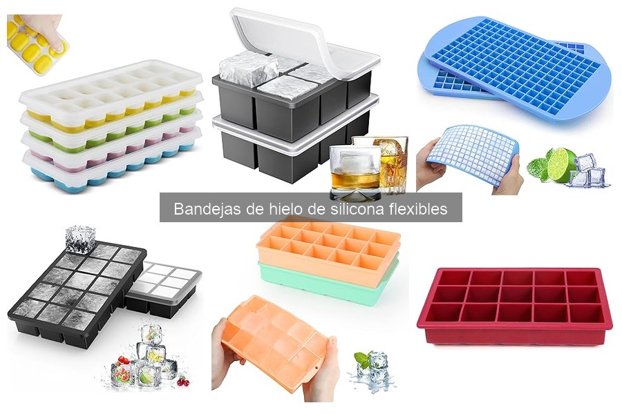 Ventajas y desventajas de las bandejas de hielo de silicona