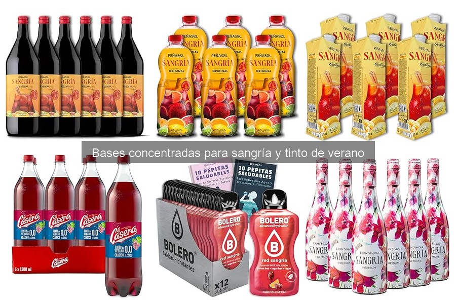 Ventajas y desventajas de las bases concentradas para sangría