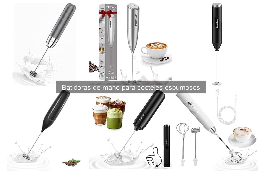 Ventajas y desventajas de las batidoras de mano para cócteles