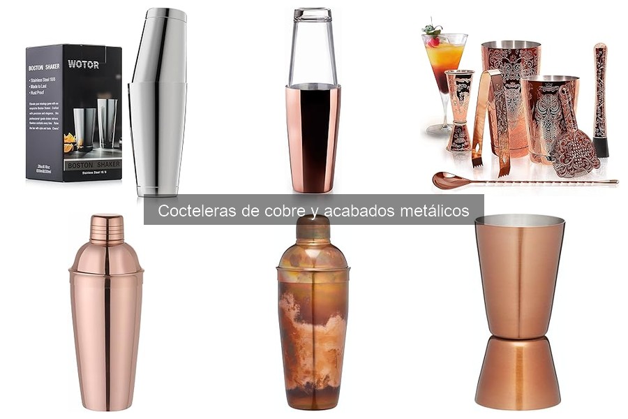 Ventajas y desventajas de las cocteleras de cobre