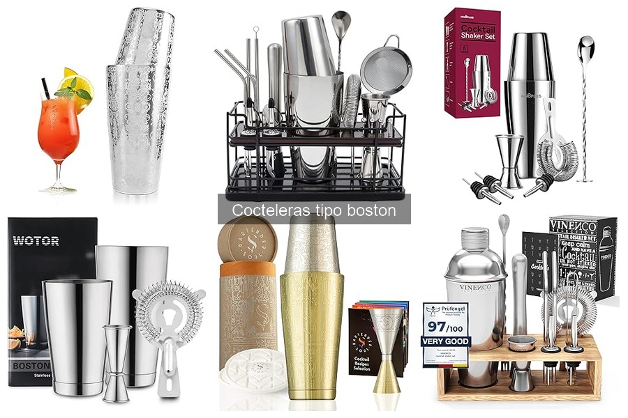 Ventajas y desventajas de las cocteleras tipo Boston