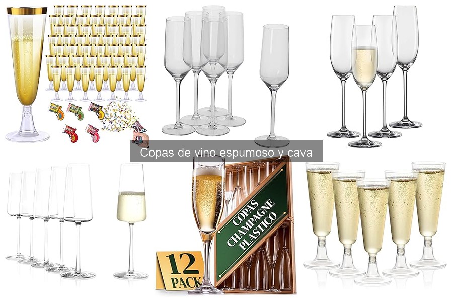 Ventajas y desventajas de las copas de vino espumoso