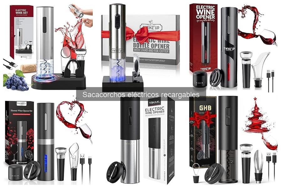 Ventajas y desventajas de los sacacorchos eléctricos recargables