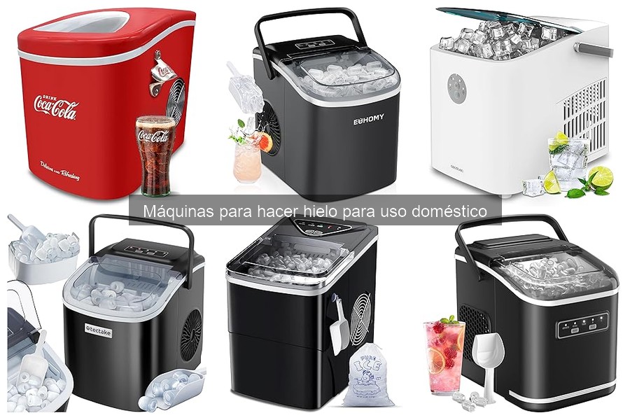 Ventajas y desventajas de máquinas de hielo para el hogar