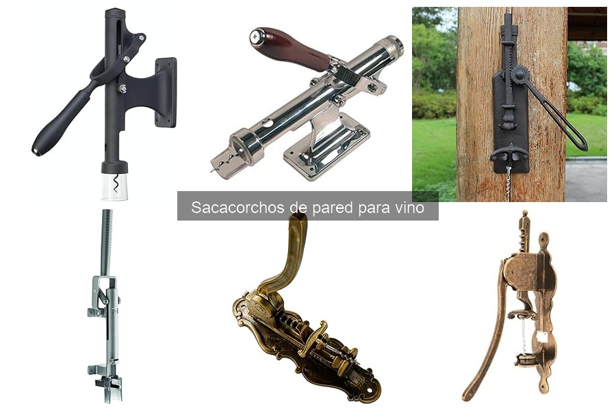 Ventajas y desventajas del sacacorchos de pared para vino