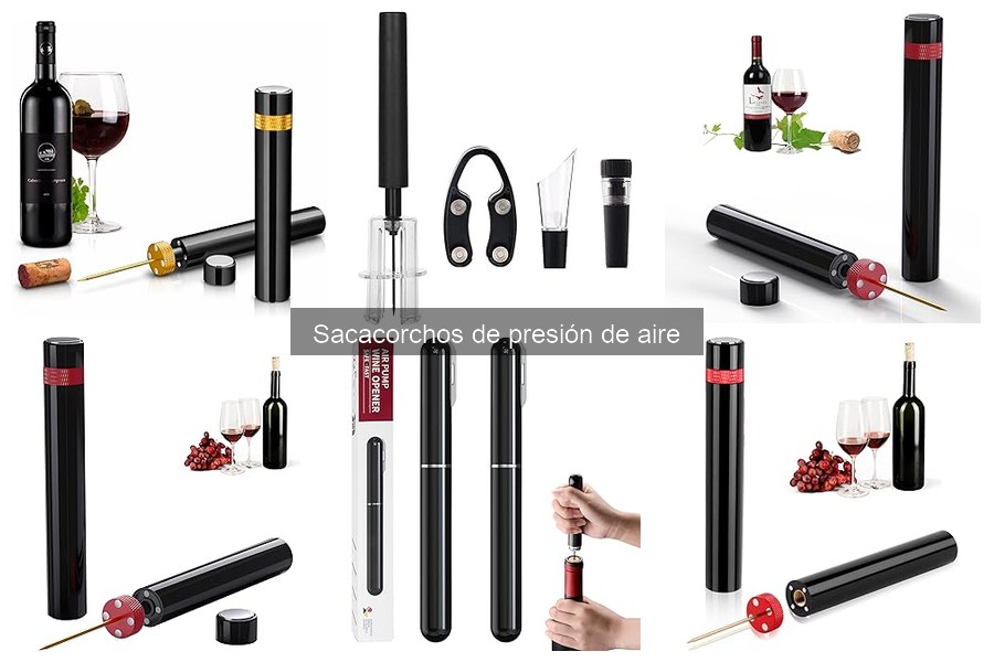 Ventajas y desventajas del sacacorchos de presión de aire